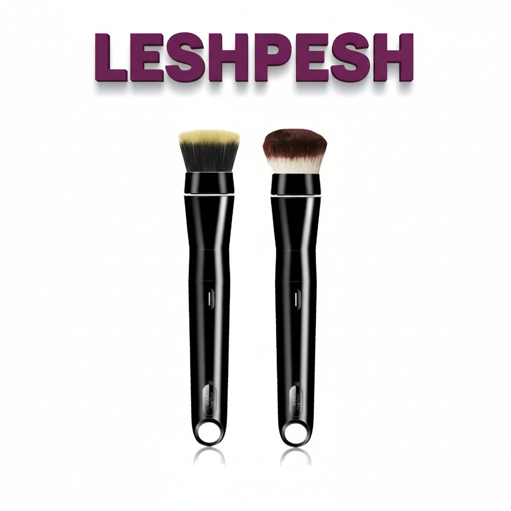 2-in-1 Automatic Rotating Rechargeable Electric Makeup Brush Beauty Facial Tool for Face Use