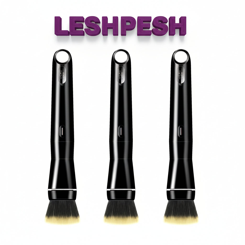 2-in-1 Automatic Rotating Rechargeable Electric Makeup Brush Beauty Facial Tool for Face Use